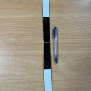 Black Trakka small animal monitoring card Narrow 25mm x 400mm